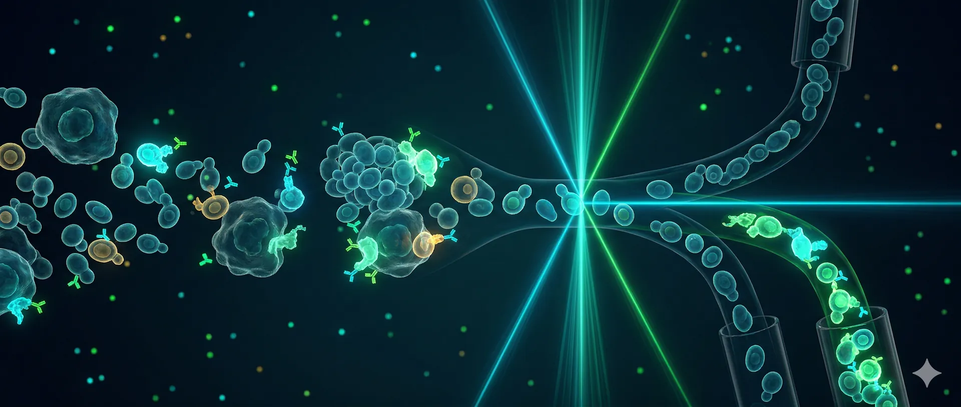 Cell surface display technology with fluorescent sorting of yeast and mammalian display libraries